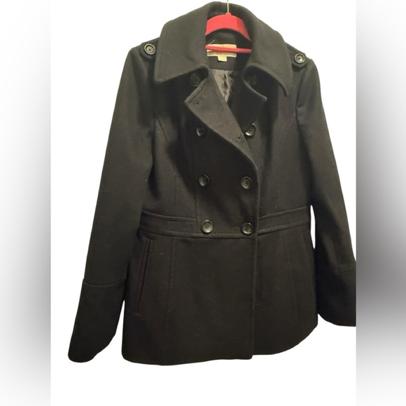 Michael Kors Jackets & Blazers - Michael Kors Women's Black Peacoat. In great conditions